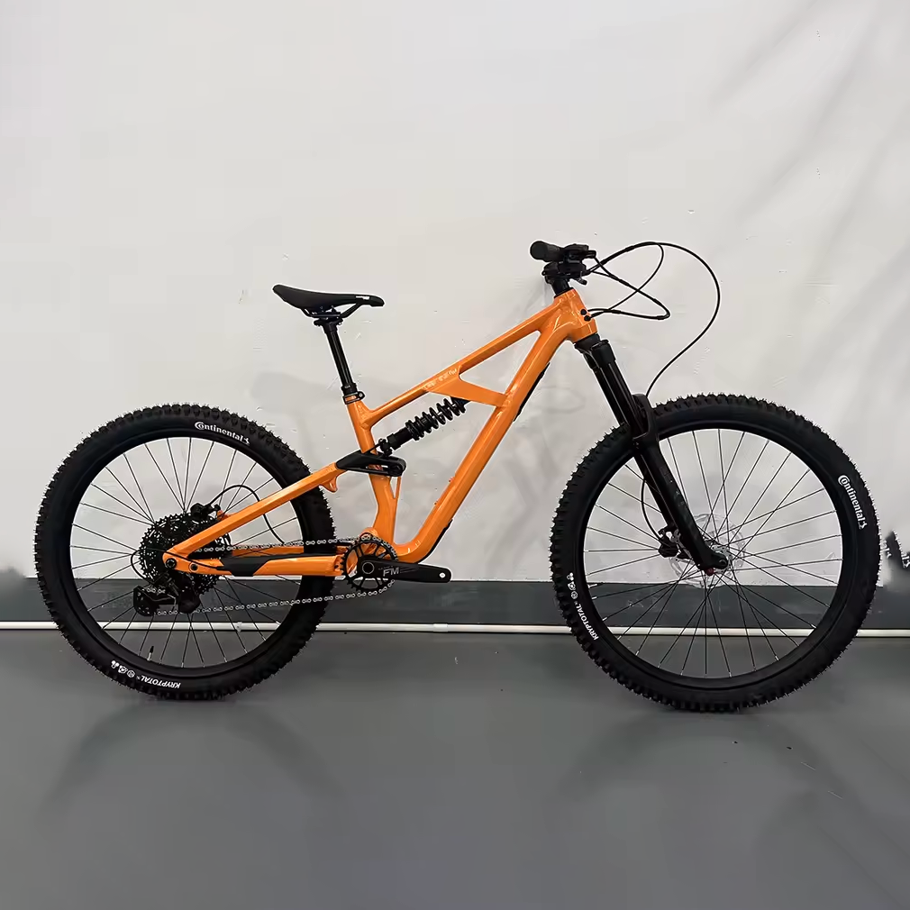 2025 FOXCAT 29/27.5 Inches Soft-tail Mountain Bike Full Suspension MTB Downhill Racing Bike With Hydraulic Brakes for Adults